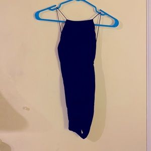CrossBack black bodysuit